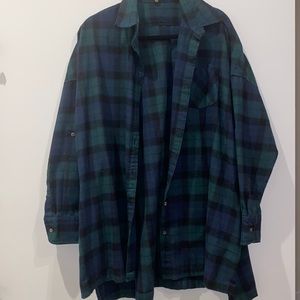 Audrey 3+1 Plaid Tunic - M